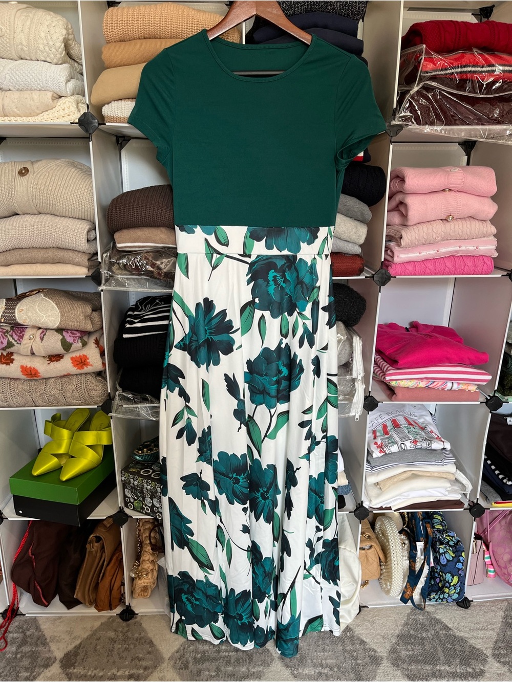 NWOT Floral Maxi Dress